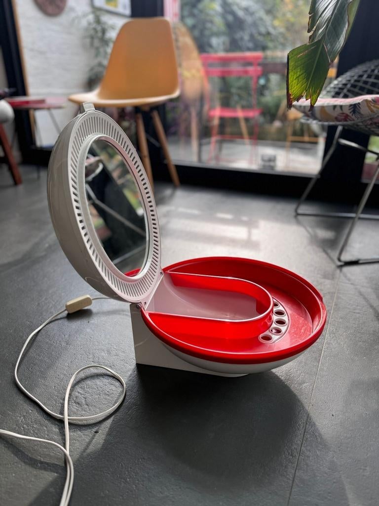 coiffeuse lumineuse année 70, Enlèvement