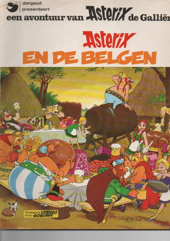 Astérix en de belgen Uderzo Goscinny 1979, Livres, BD, Une BD, Enlèvement ou Envoi, Utilisé