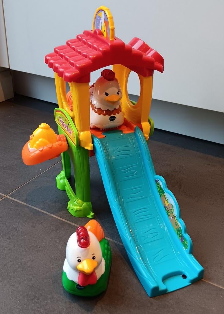 VTech Zoef Zoef Dieren – Kippenhok + Hendrik de Haan, Ophalen of Verzenden, Gebruikt, 2 tot 4 jaar