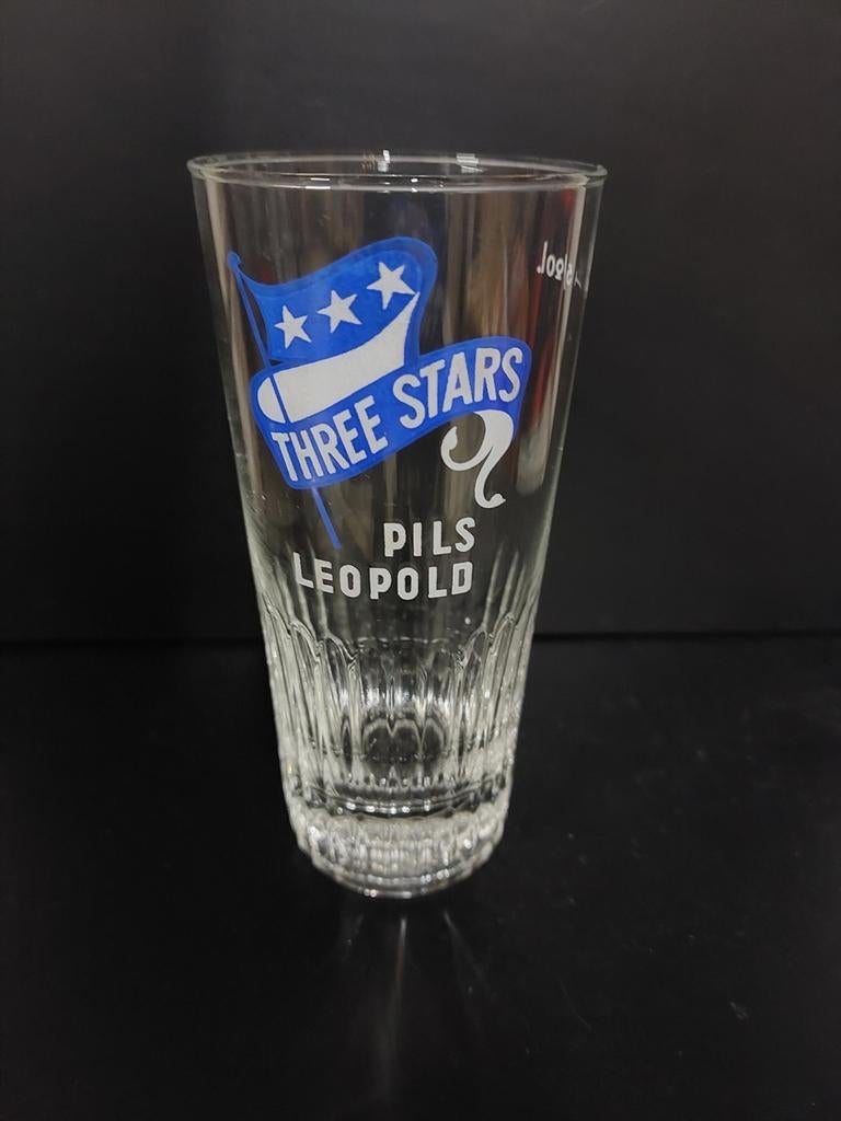 Verre à bière Old Leopold, Collections, Enlèvement ou Envoi, Comme neuf, Verre ou Verres, Autres marques