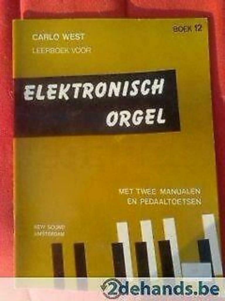 orgelboeken verschillend aantal, Ophalen of Verzenden, Gebruikt