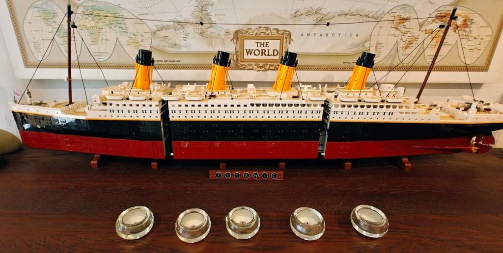 Lego TItanic, Hobby en Vrije tijd, Ophalen, Zo goed als nieuw