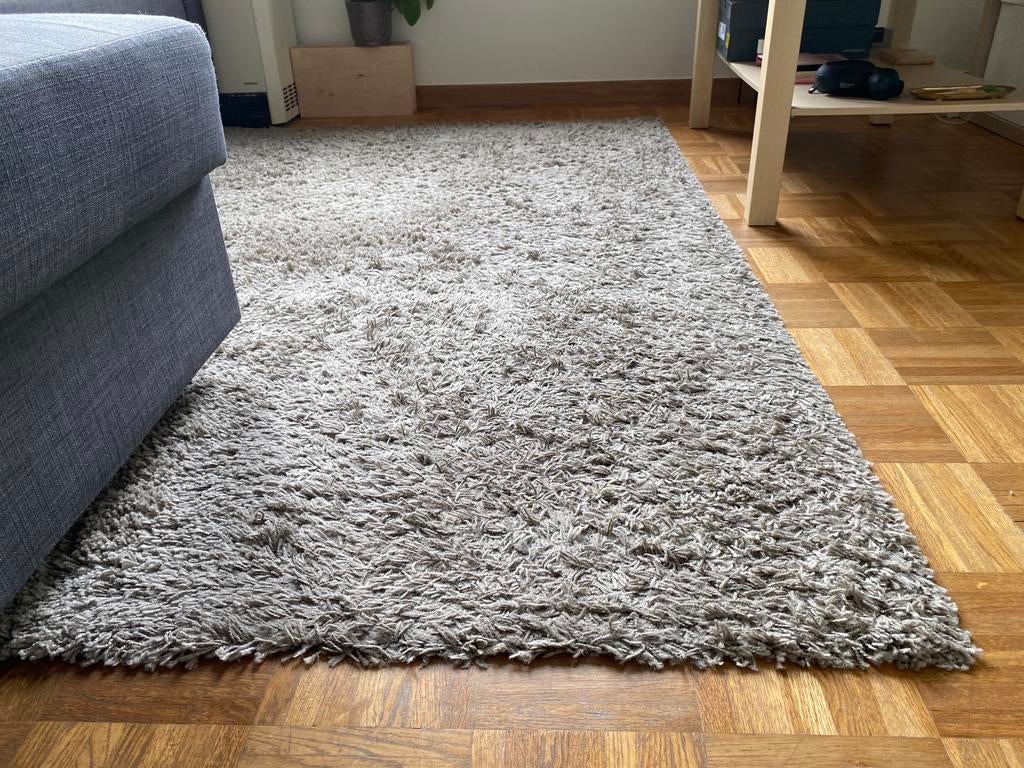 Vloerkleed Ikea 133x195, 150 à 200 cm, Enlèvement ou Envoi, Beige, 100 à 150 cm