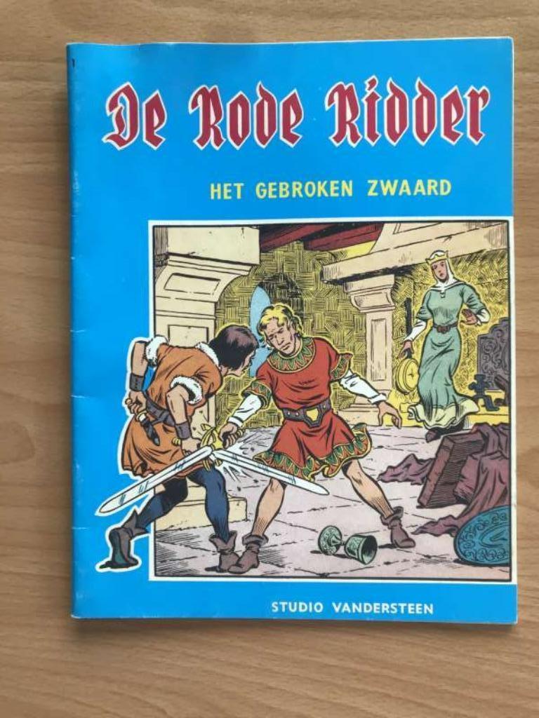 De Rode Ridder - Het gebroken zwaard, Une BD, Enlèvement, Comme neuf, Willy Vandersteen