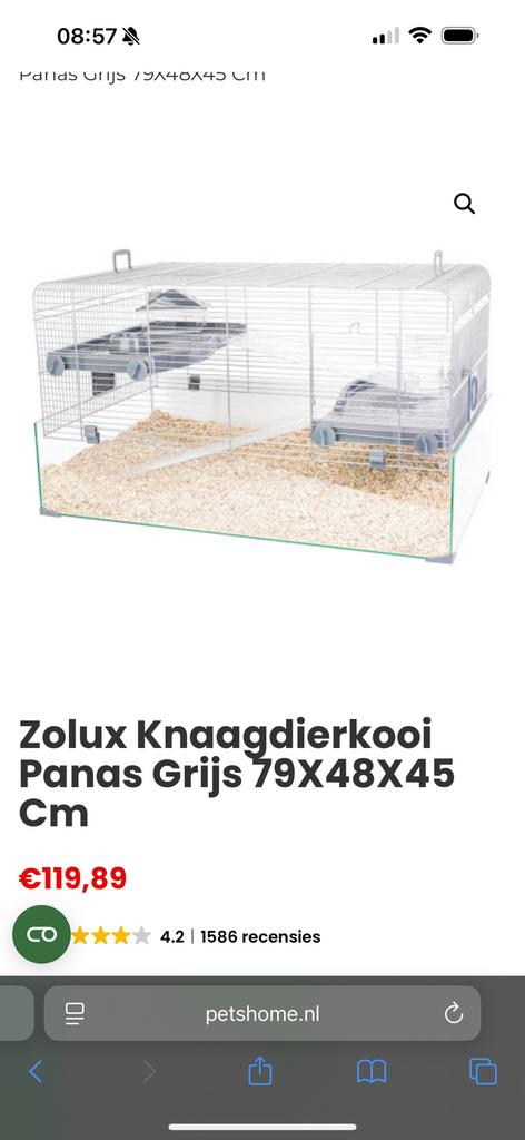 Cage gerbille ou hamster, Enlèvement, Comme neuf, Cage, Hamster