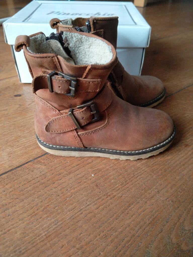 Bottes/chaussures d'hiver en cuir Pinocchio, taille 25, Enlèvement ou Envoi, Utilisé, Bottes