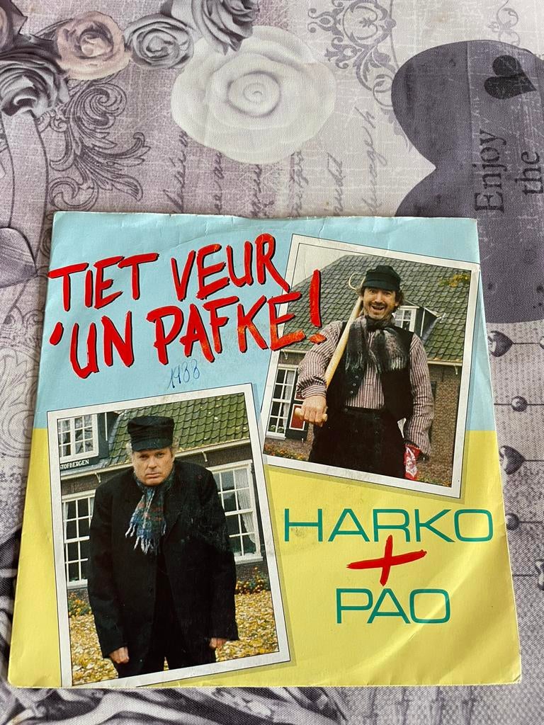 Harko+ pao /tiet veur un pafke/ zwart-wit, Enlèvement ou Envoi