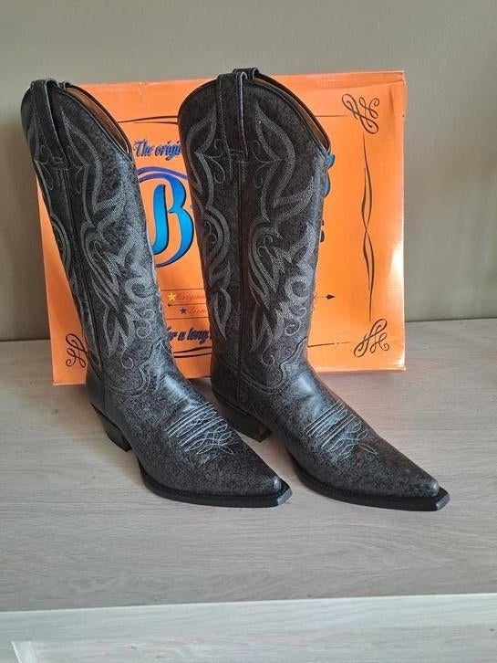 The Original Leather Buffalo Boots size 38 grey/black  new, Ophalen, Nieuw