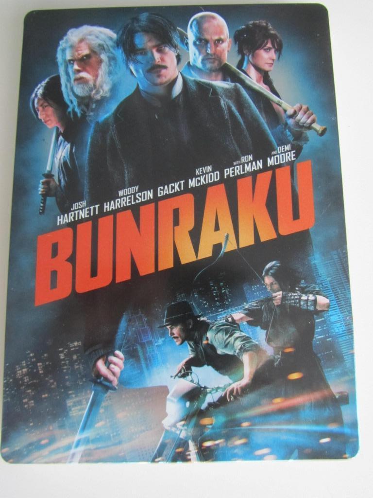 DVD BUNRAKU (Steelcase)(met Ron Perlman & Demi Moore), Vanaf 16 jaar, Ophalen of Verzenden, Zo goed als nieuw, Actie