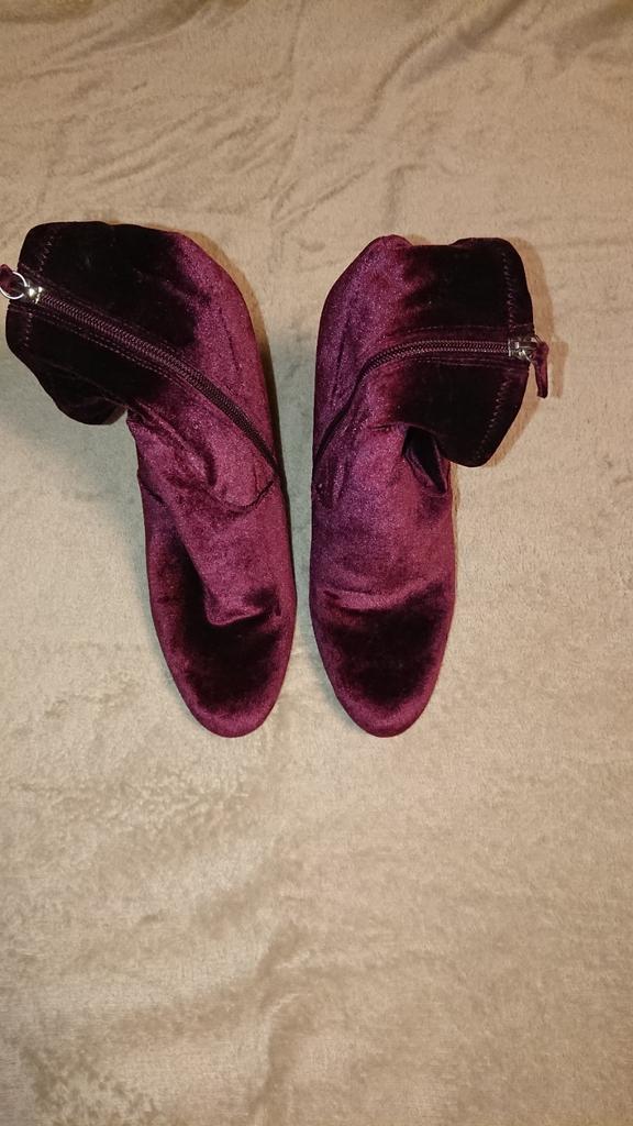 Enkellaarsjes bordeaux Steve Madden, Kleding | Dames, Ophalen of Verzenden