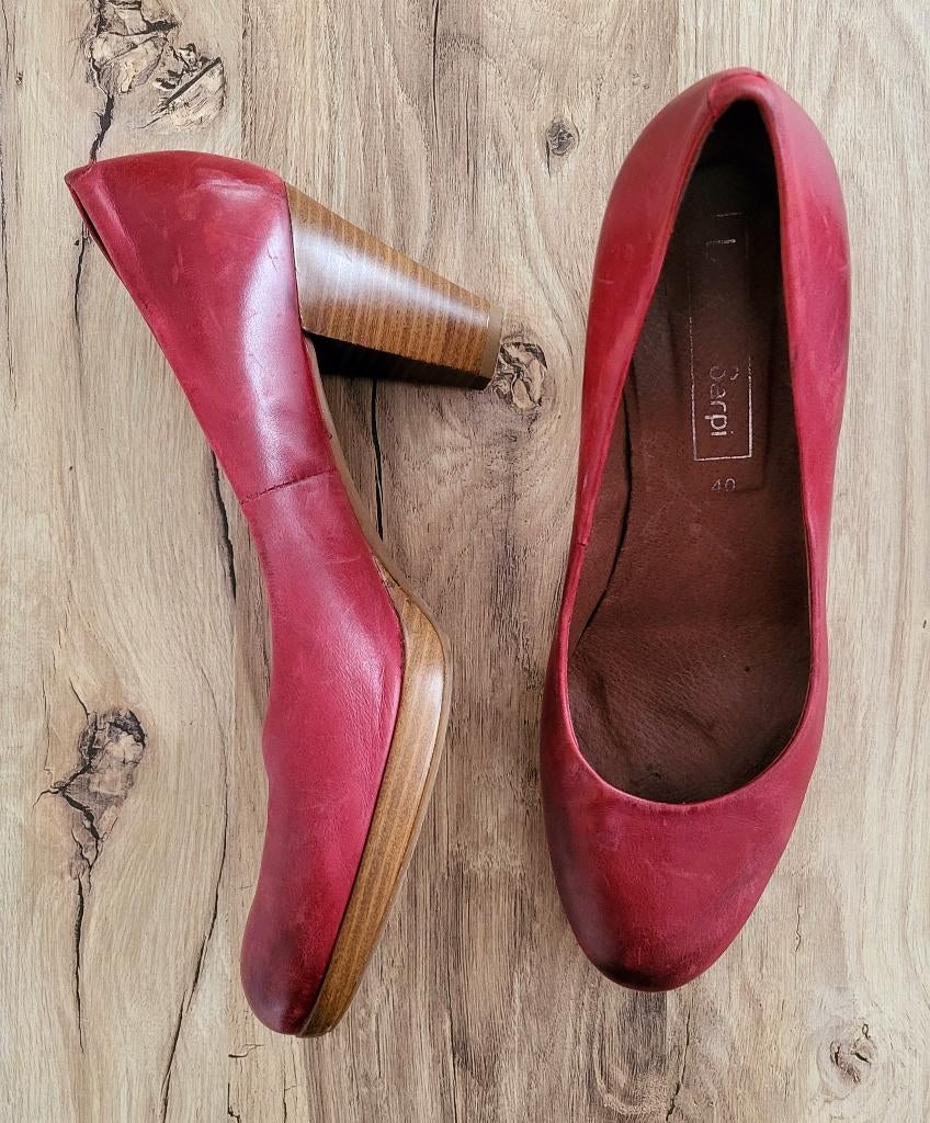 LAURA DI SARPI schoenen pumps rood maat 40, Kleding | Dames, Schoenen, Ophalen, Pumps, Zo goed als nieuw, Laura di scarpi