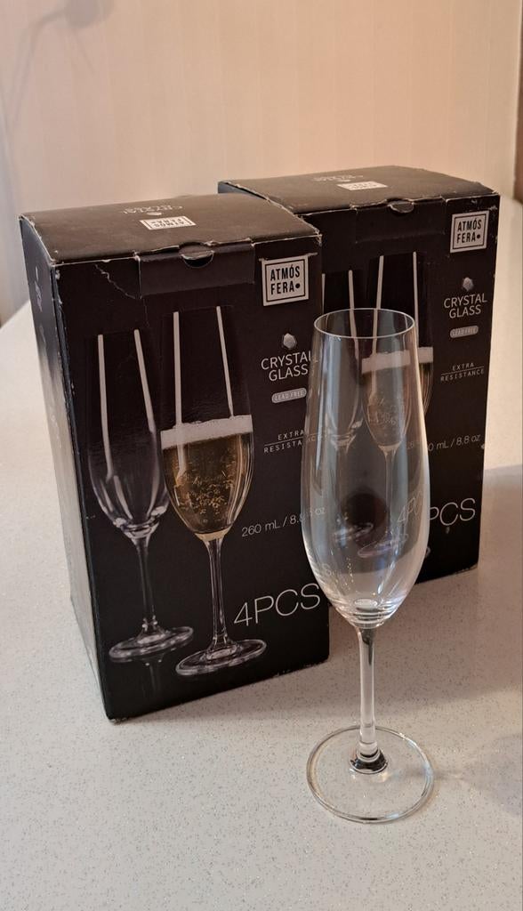 Flute " Chystal Glass ", Enlèvement ou Envoi, Neuf
