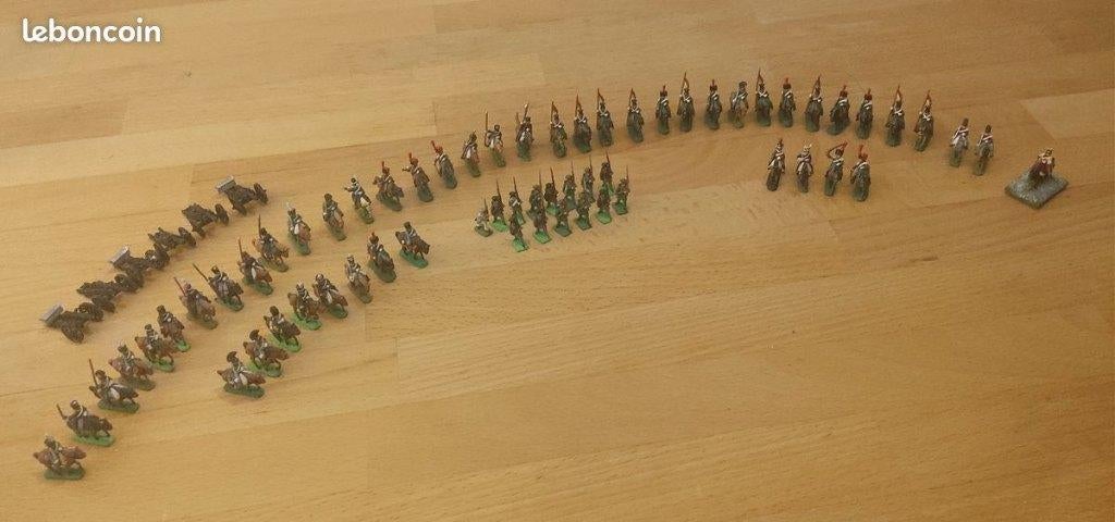 Miniatures en plomb "Bataille de Waterloo 1815", Enlèvement ou Envoi, Comme neuf, Personnage ou Figurines