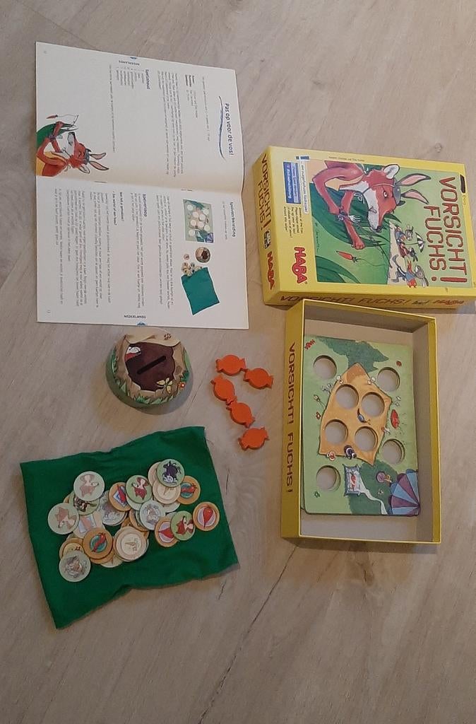 Pas op voor de vos! HABA, Enlèvement
