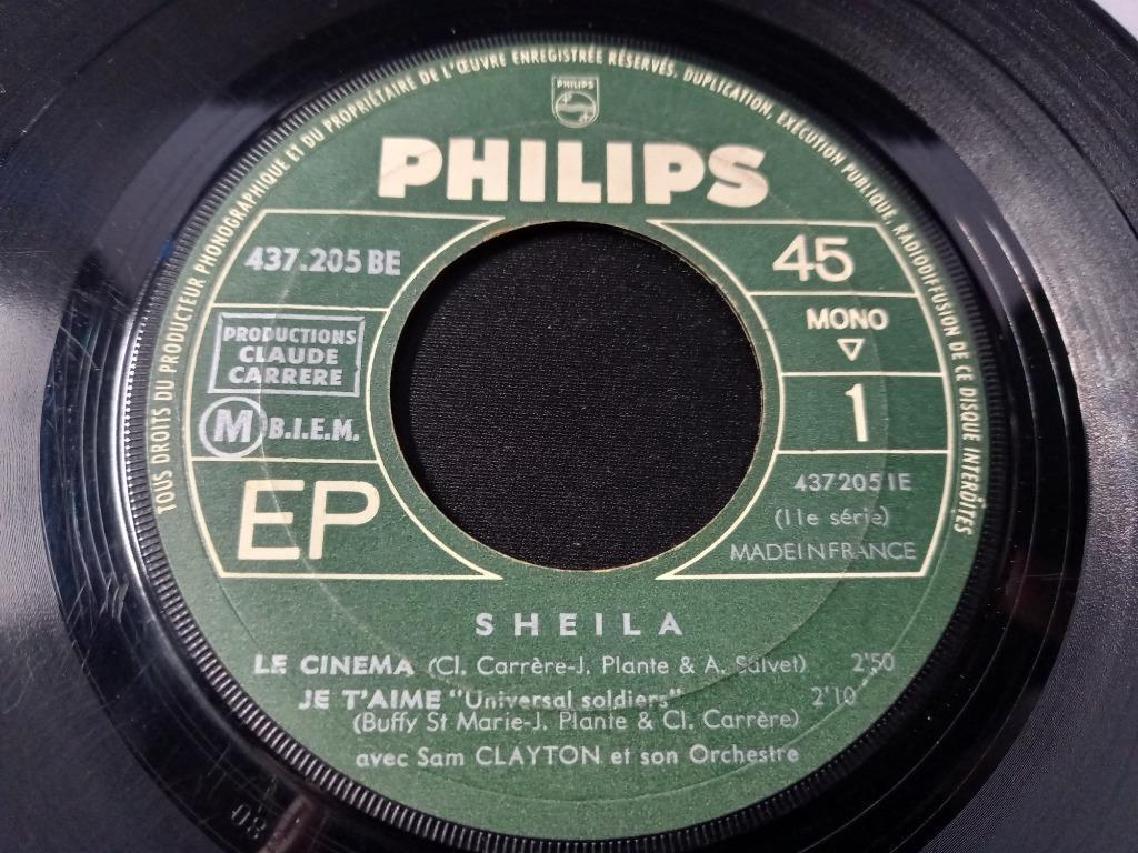 Sheila ‎– Le Cinema Ep '7, Cd's en Dvd's, Gebruikt, 7 inch, Ophalen of Verzenden, Pop