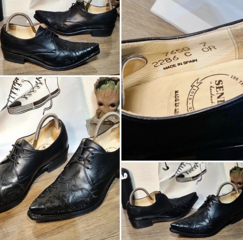 Sendra 7650 leren lage herenschoenen _ Maat 40, Kleding | Heren, Sendra, Zwart, Ophalen of Verzenden, Zo goed als nieuw