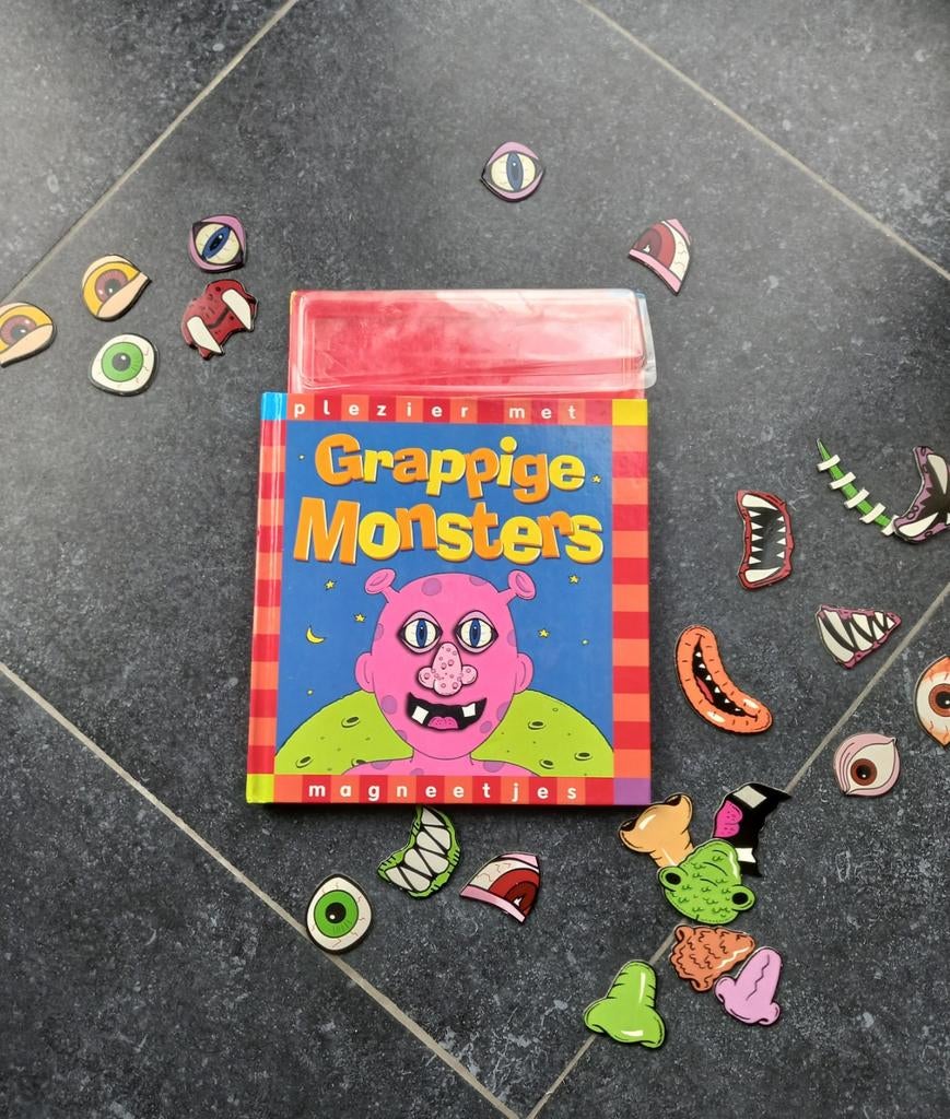 grappige monsters, Boeken, Ophalen of Verzenden, Zo goed als nieuw