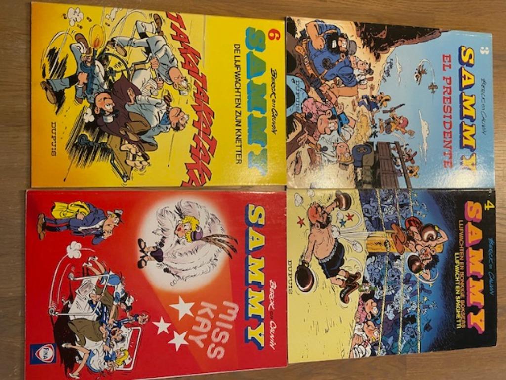 Sammy 7 albums, Ophalen of Verzenden, Gelezen
