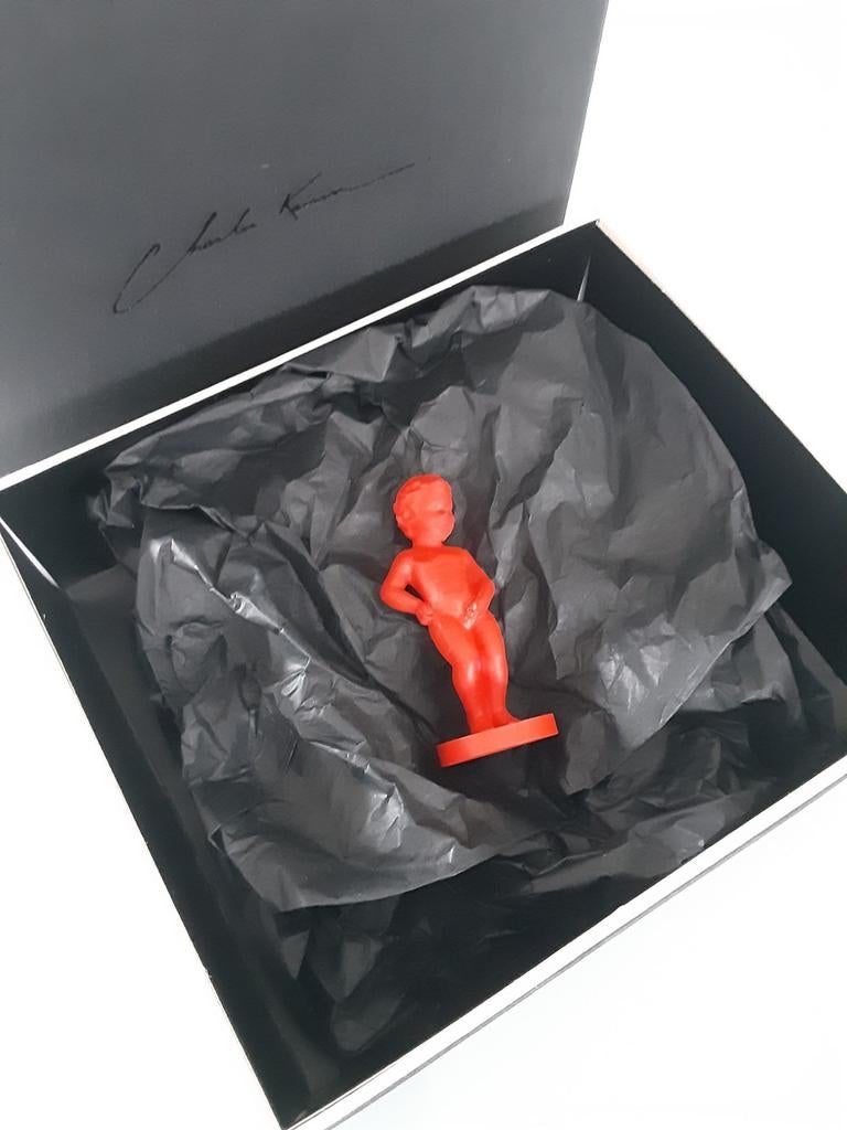 Manneke pis miniatuur Charles Kaisin., Ophalen of Verzenden, Zo goed als nieuw