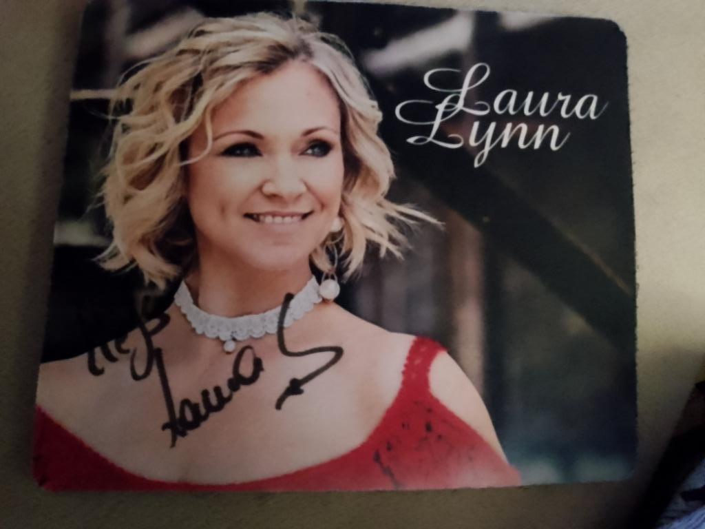 Muismat Laura Lynn met handtekening, Ophalen of Verzenden