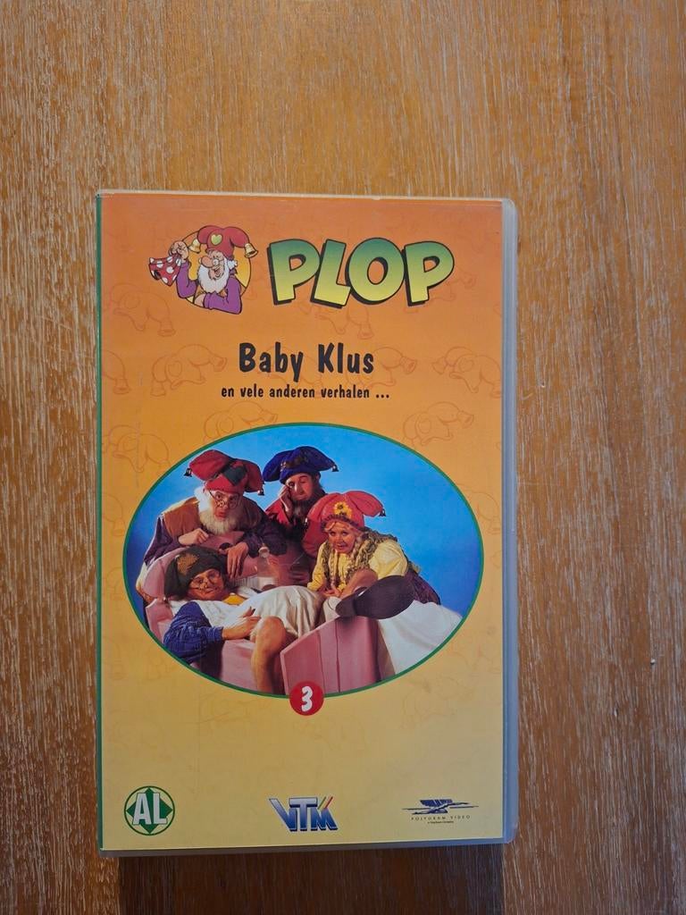 Vhs plop - baby Klus, Cd's en Dvd's, Alle leeftijden, Ophalen, Zo goed als nieuw