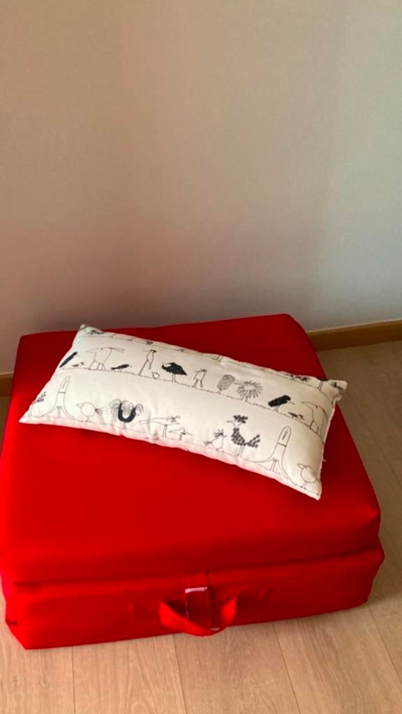 Siège convertible Leenbaker rouge, Enlèvement, Utilisé, Une personne, Rouge