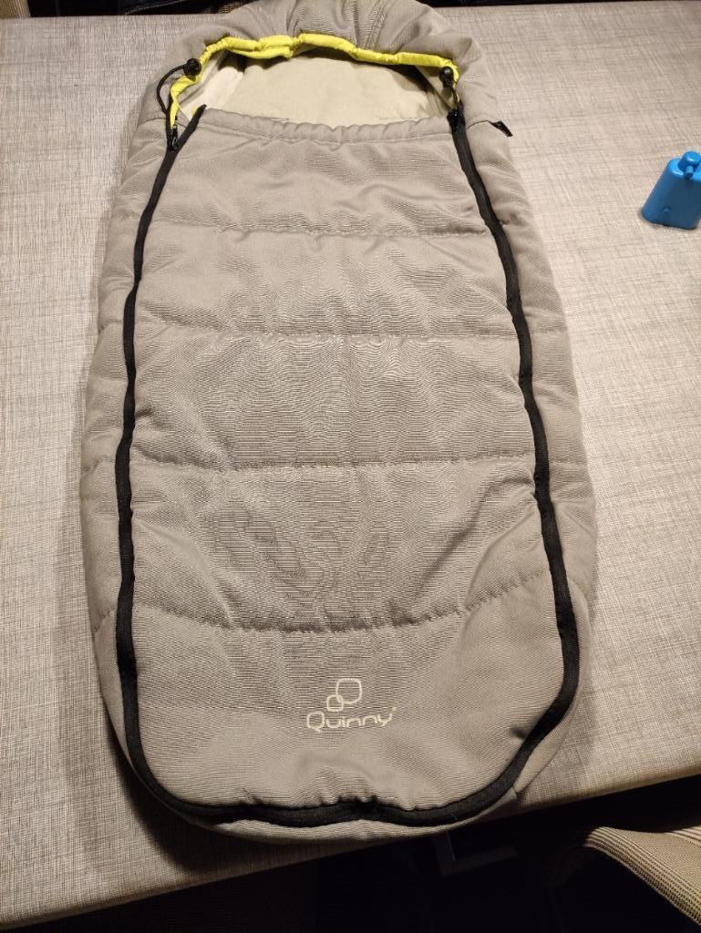 Trappelzak buggy Quinny grijs, Enlèvement ou Envoi, Utilisé, Quinny, Couverture pieds