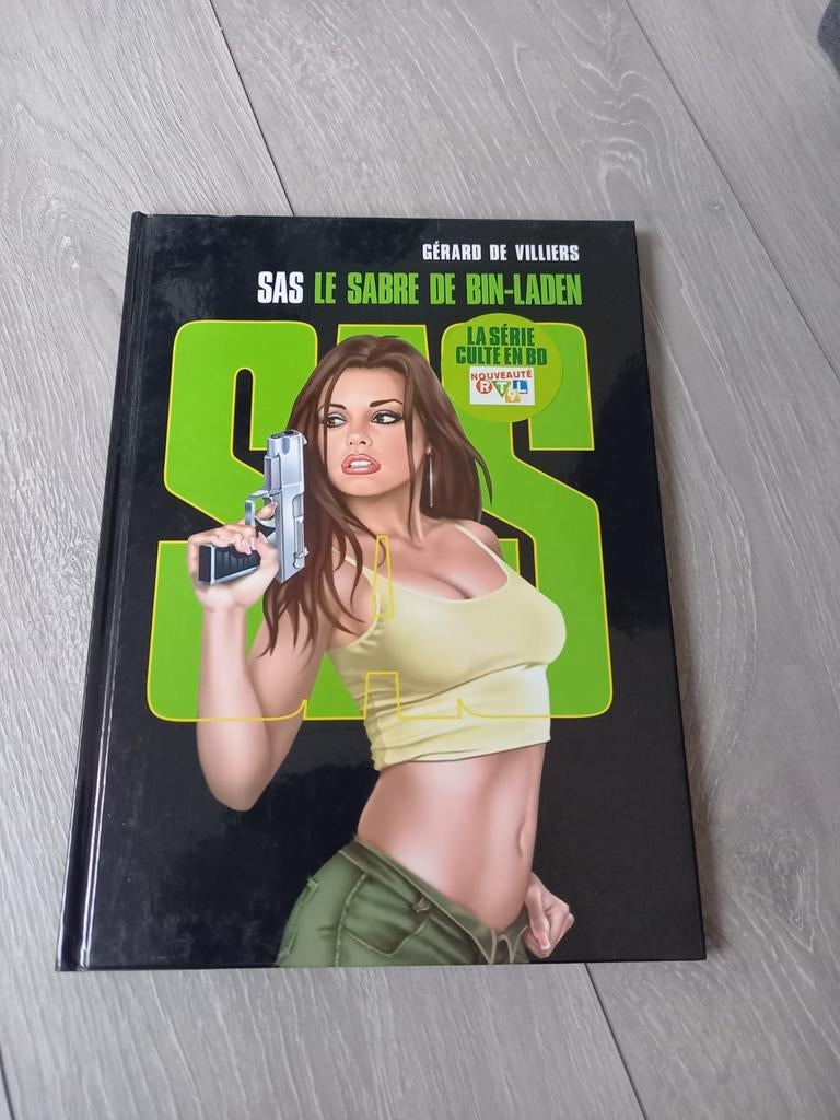 BD SAS T2 Le sabre de Bin-Laden, Enlèvement, Utilisé