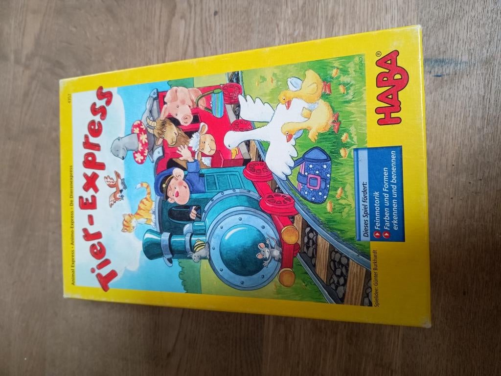 Dieren express /dierentrein Haba, Hobby en Vrije tijd, Ophalen, Gebruikt
