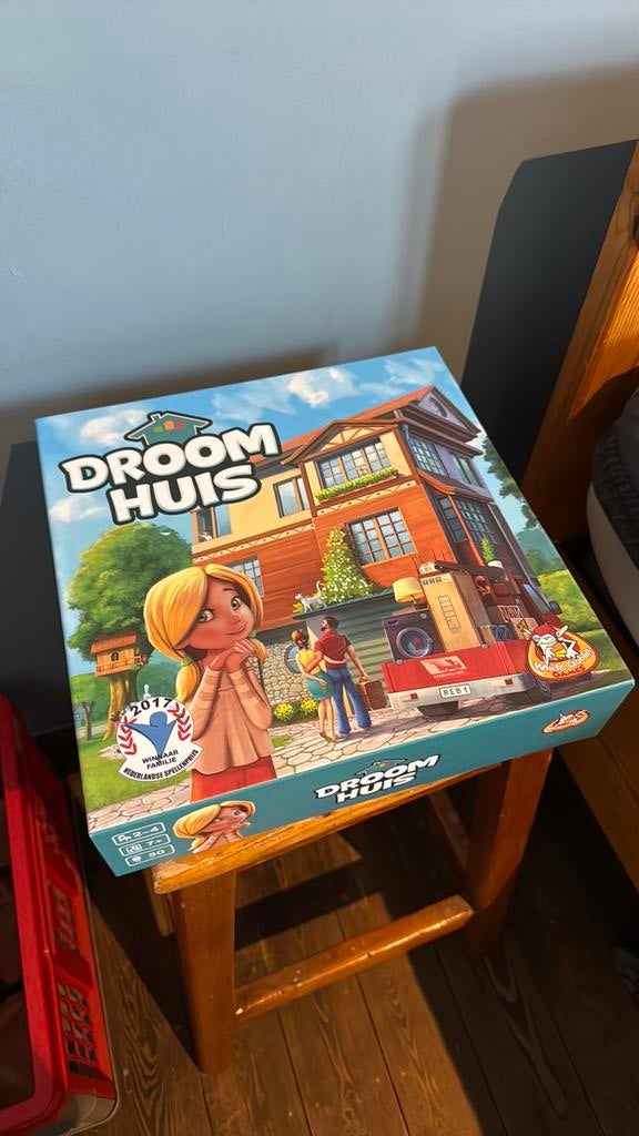 Droomhuis gezelschapsspel, Trois ou quatre joueurs, Enlèvement, Neuf