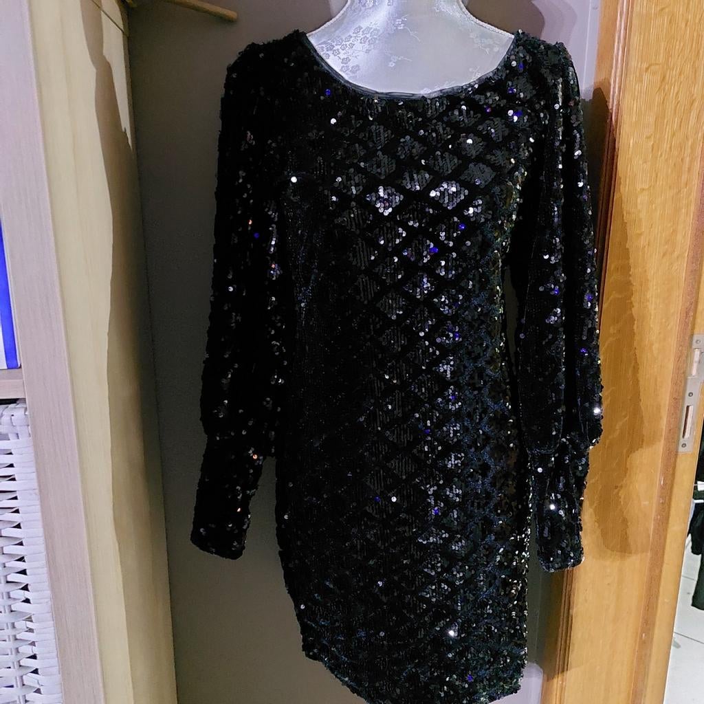 Feestelijk glitter kleed, Ophalen of Verzenden, Nieuw, Maat 38/40 (M)