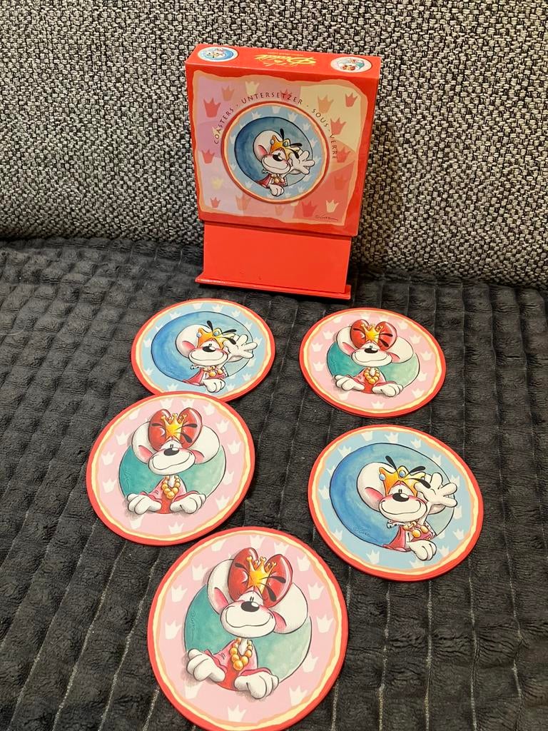Sous-verres Diddl Diddlina dans une boîte, Enlèvement ou Envoi, Diddl, Comme neuf