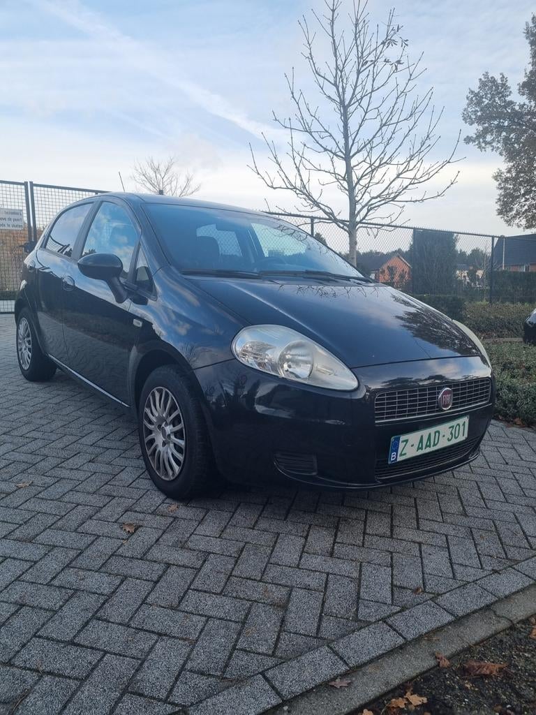 ✅️️️️️️️️️FIAT PUNTO/1.4BENZINE/1EIGENAAR/KEURING/€4, Auto's, Fiat, 1369 cc, 4 cilinders, Zwart, Electronic Stability Program (ESP)