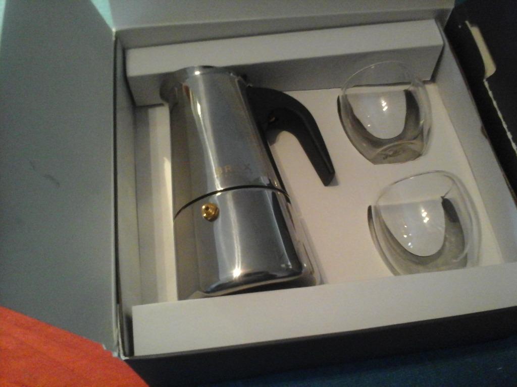 ESPRESSO MAKER - GEFU, Maison & Meubles, Cuisine | Ustensiles de cuisine, Comme neuf, Enlèvement ou Envoi