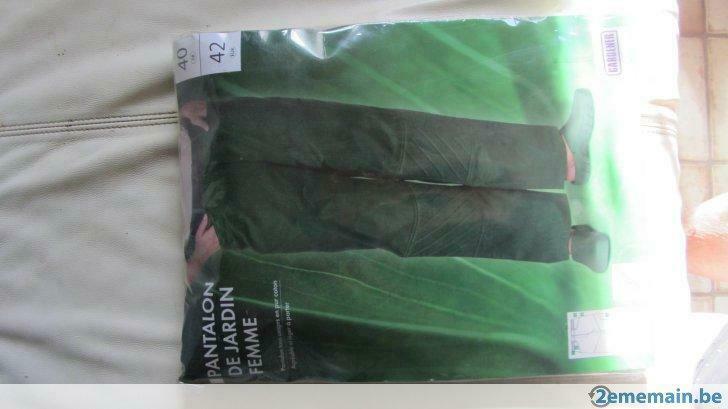 Pantalon de jardin neuf, Neuf