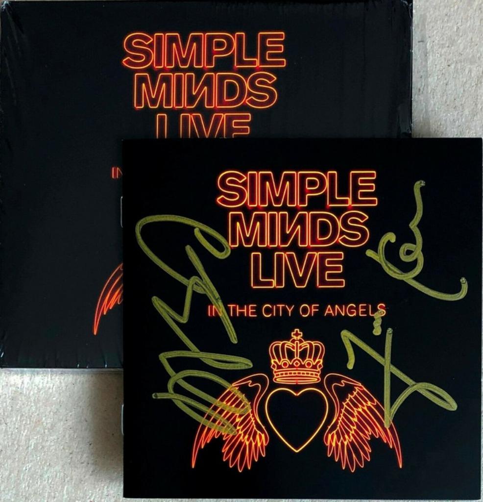 SIMPLE MINDS IN THE CITY OF ANGELS 2CD - SIGNE PAR LE GROUPE, Envoi, Comme neuf, Pop rock