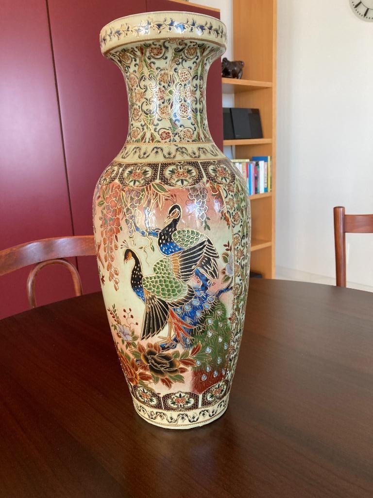 Decoratieve Chinese vaas, Ophalen