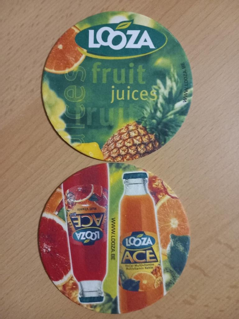 Sous-verres à bière Looza, varia (415), Collections, Enlèvement ou Envoi