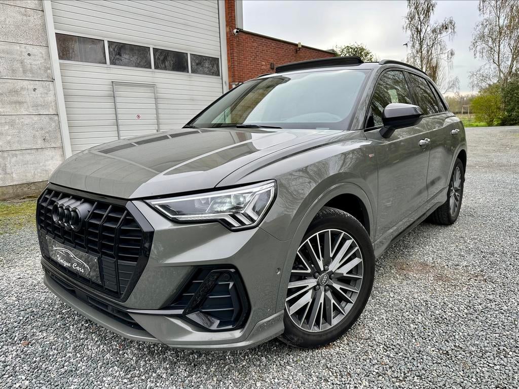 Audi Q3 2.0 TDi Full S Line Automaat Pano Matrix Shadow 2019, Achat, Entreprise, 1968 cm³, Noir