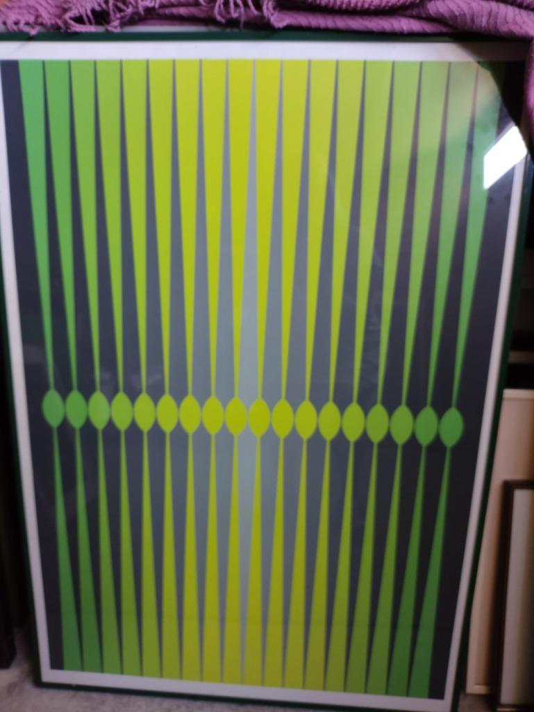 Kunstwerken litho's vintage popart modern Miodrag, Ophalen