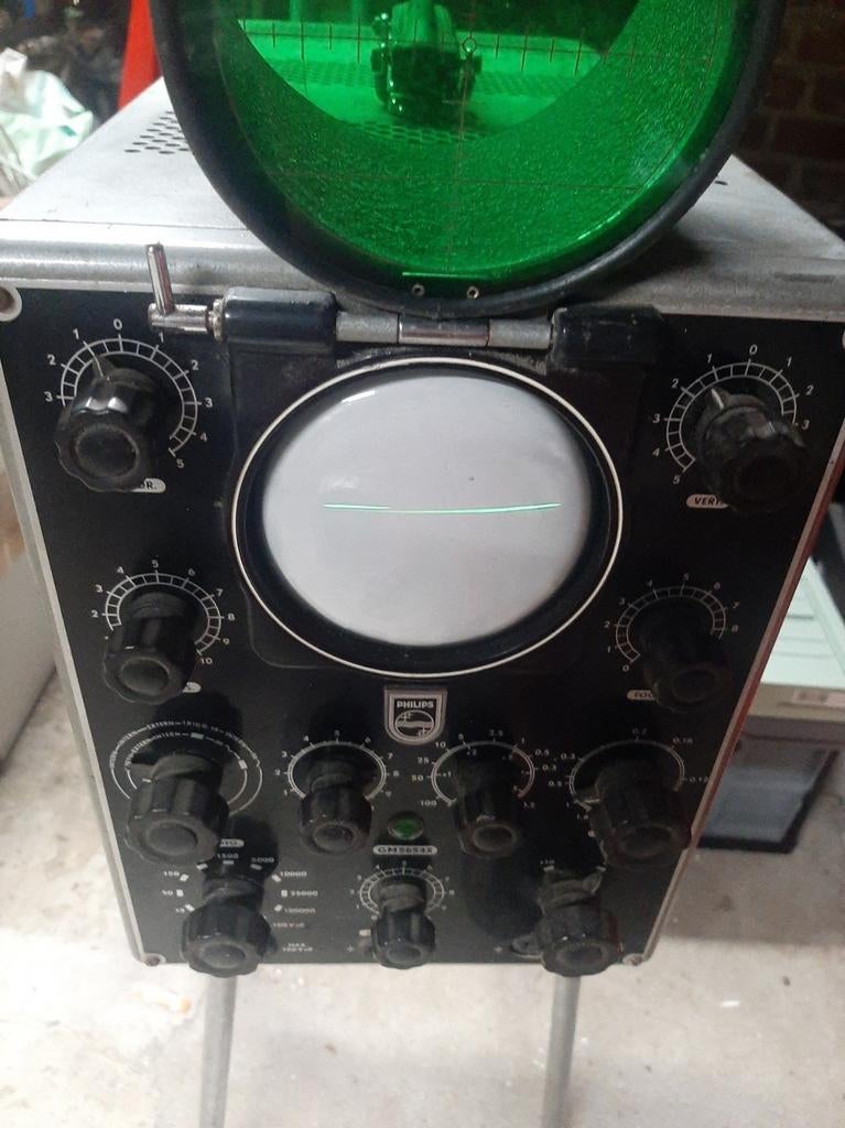 Philips GM5654X oscilloscoop werkt!, Doe-het-zelf en Bouw, Ophalen, Gebruikt