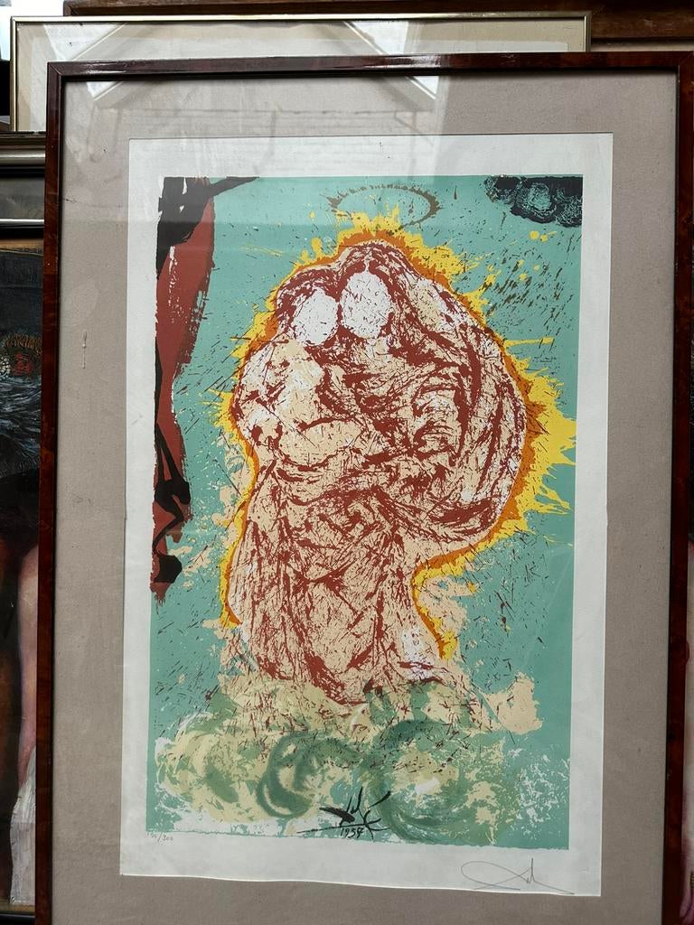 Salvador Dalí – “Vierge désintégrée” (1958), Antiquités & Art, Art | Lithographies & Sérigraphies, Enlèvement