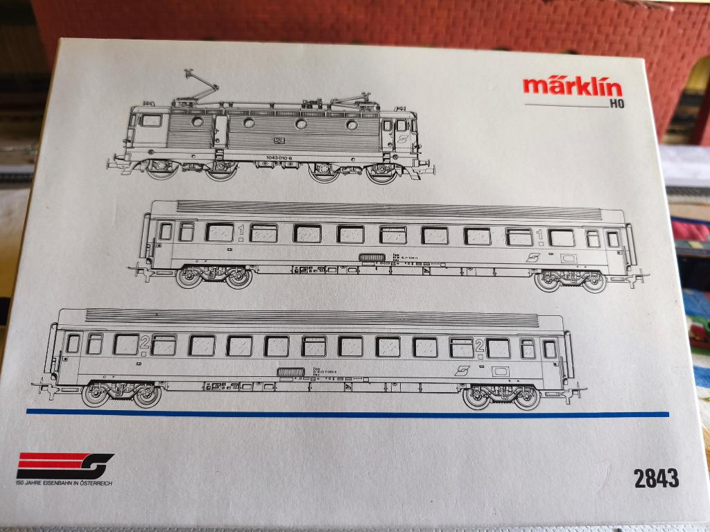 De notre collection Märklin  2843 HO train set 150yr ÖB, Neuf, Analogique, Courant alternatif, Enlèvement