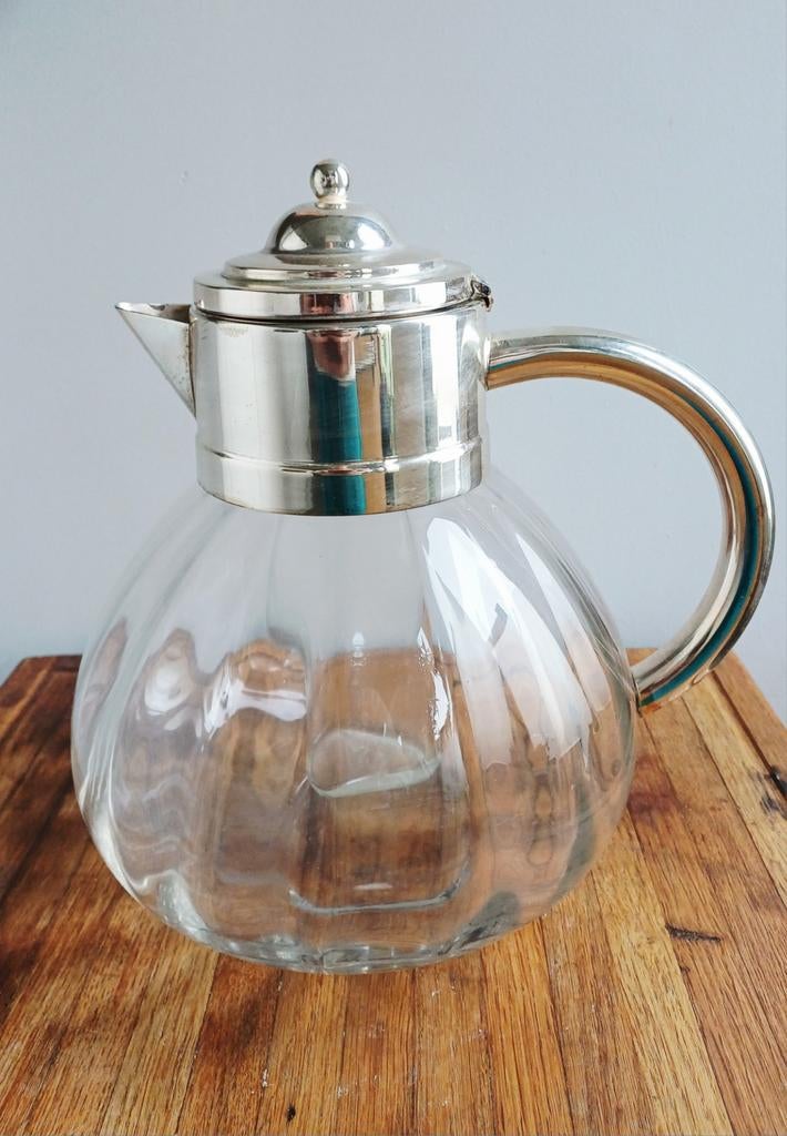 Très grande carafe à limonade/eau art déco, Enlèvement