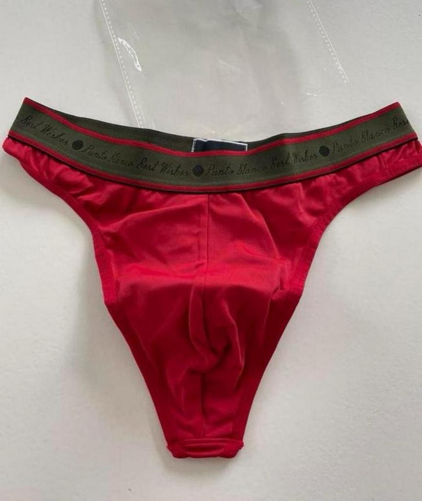 String en microfibre pour hommes Nouveau, Vêtements | Hommes, Envoi, Rouge, Punto Blanco, Slip