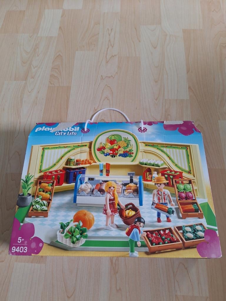 Playmobil 9403 l'épicerie, Enlèvement, Comme neuf