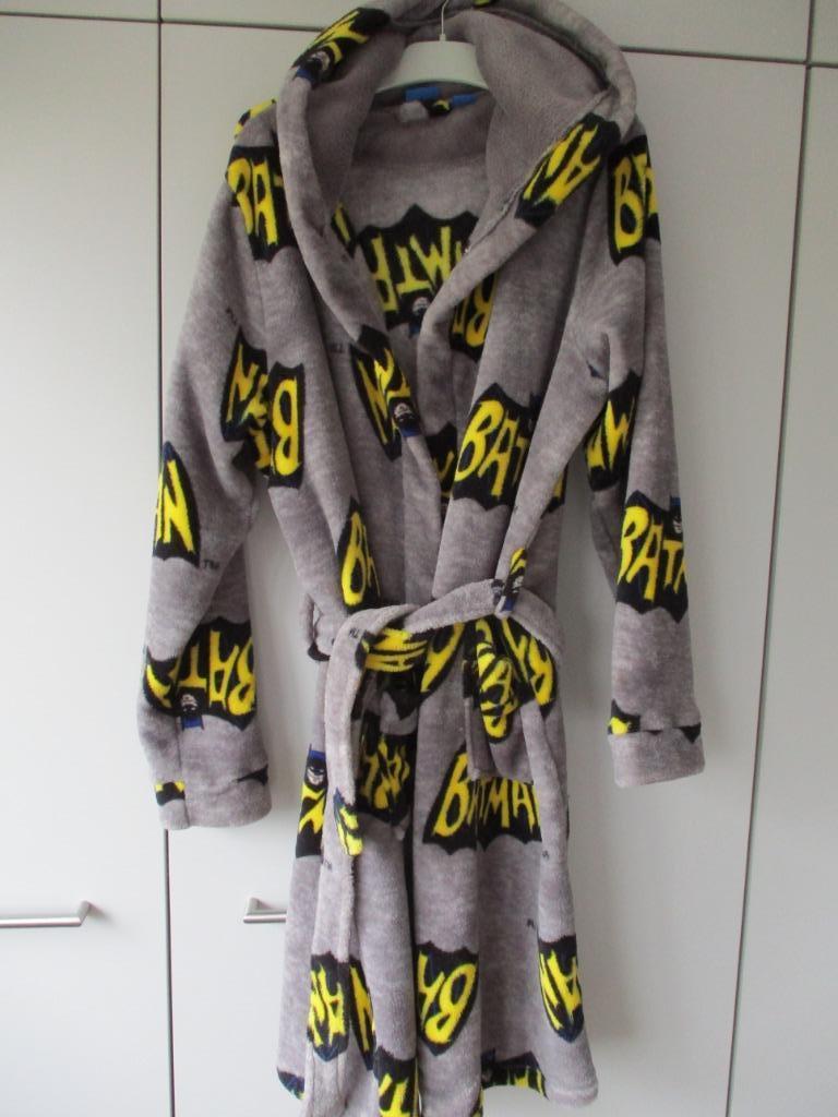kamerjas/badjas, maat 158-164, Batman, als  nieuw, Verzenden, Zo goed als nieuw, Jongen, Nacht- of Onderkleding