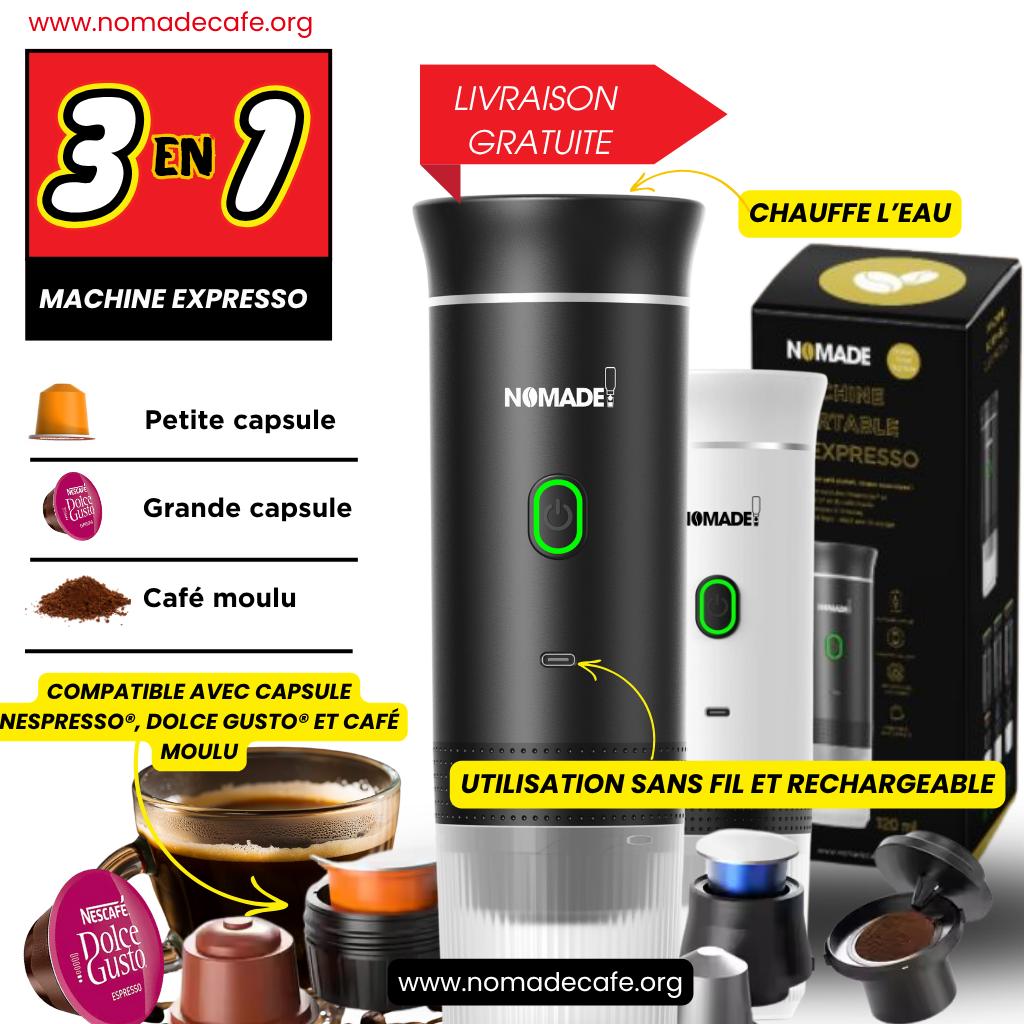 Nomade cafe draagbare koffiemachine, Espresso apparaat, Nieuw, Ophalen of Verzenden, 1 kopje