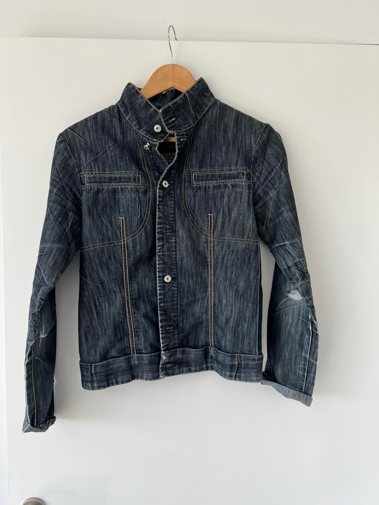 Jeans vest GIRBAUD, Kleding | Dames, Ophalen, Zo goed als nieuw, Maat 36 (S)