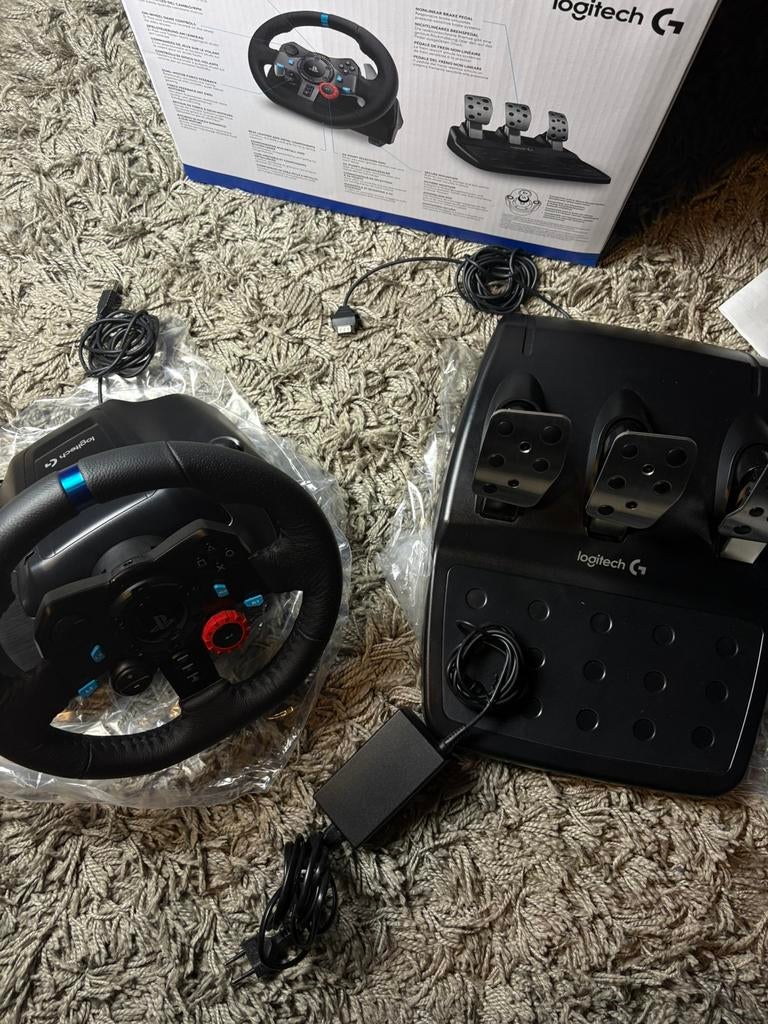Logitech G29 Driving Force, Games en Spelcomputers, Ophalen, Refurbished, Stuur of Pedalen, PlayStation 4